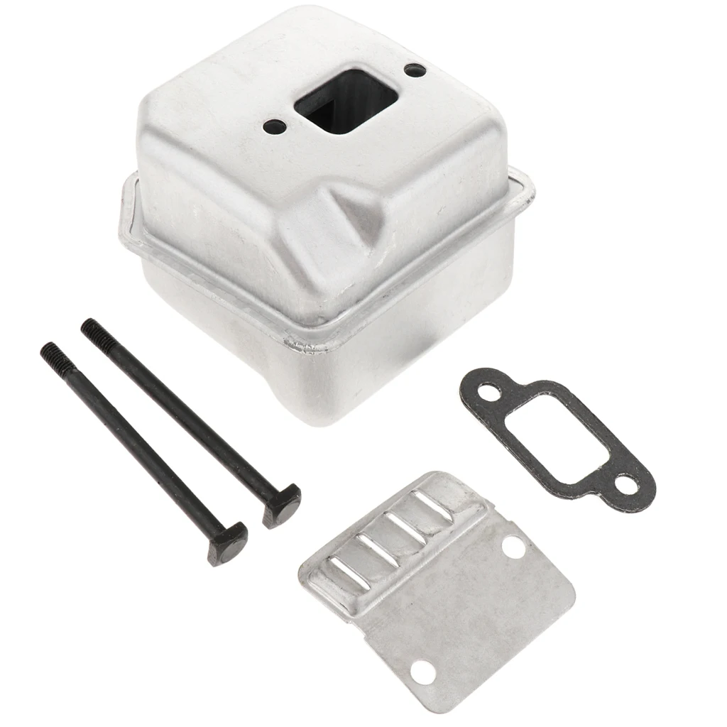 Imagem -04 - Silenciador com Junta e Parafusos para Stihl Ms180 018 Ms170 017 Aftermaket