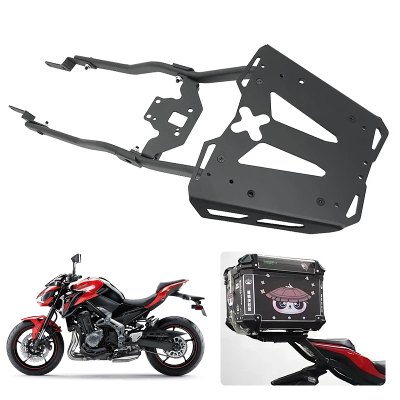 

Z900 задний багажник, верхний чехол, багажник для Kawasaki Z900 Z 900 SE 2017 2018 2019 2020 2021 2022 2023 аксессуары для мотоциклов