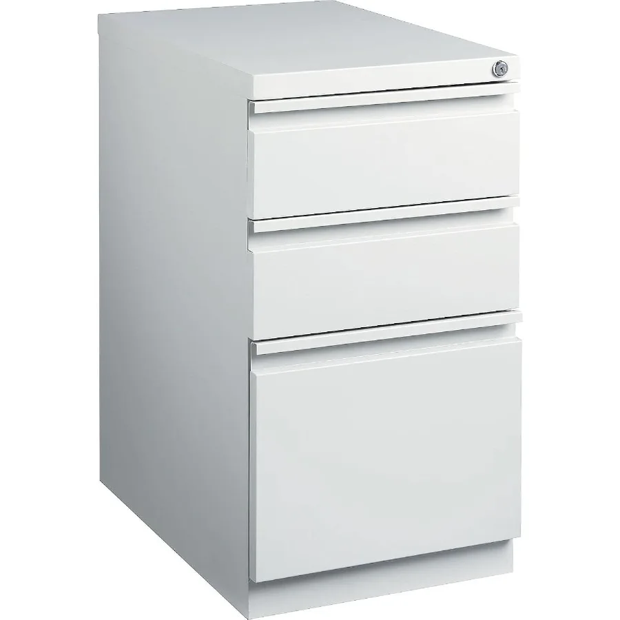 3-Drawer Vertical File Cabinet, Letter Size, Lockable