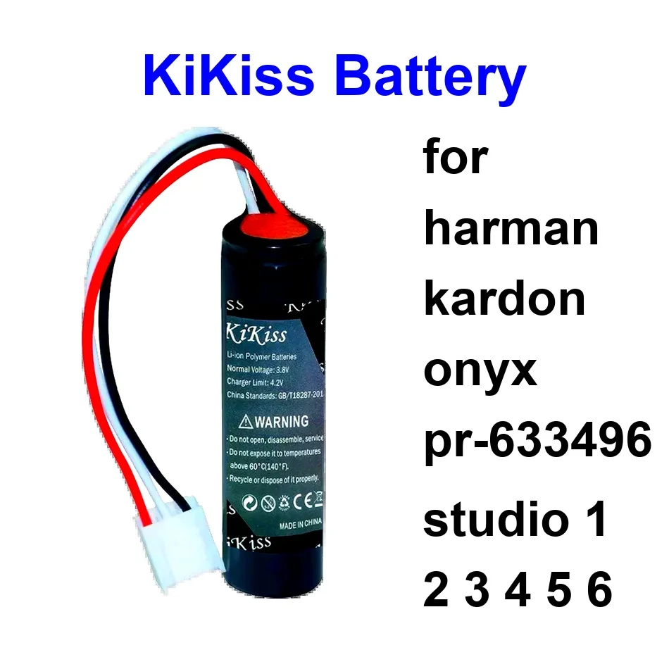 

Высокоэффективный аккумулятор ICR22650 LI11B001F 3400-4000 мАч для Harman Kardon Onyx PR-633496 Studio 1 2 3 4 5 6