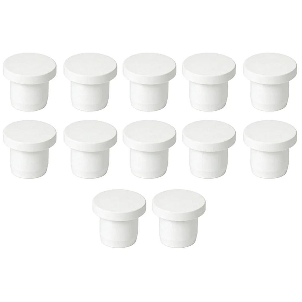 Silicone Rubber Stopper Pack 12 Units for 9mm to 14mm Holes Used in Lab Instrumentation Housing and Home Appliance Panel Seals