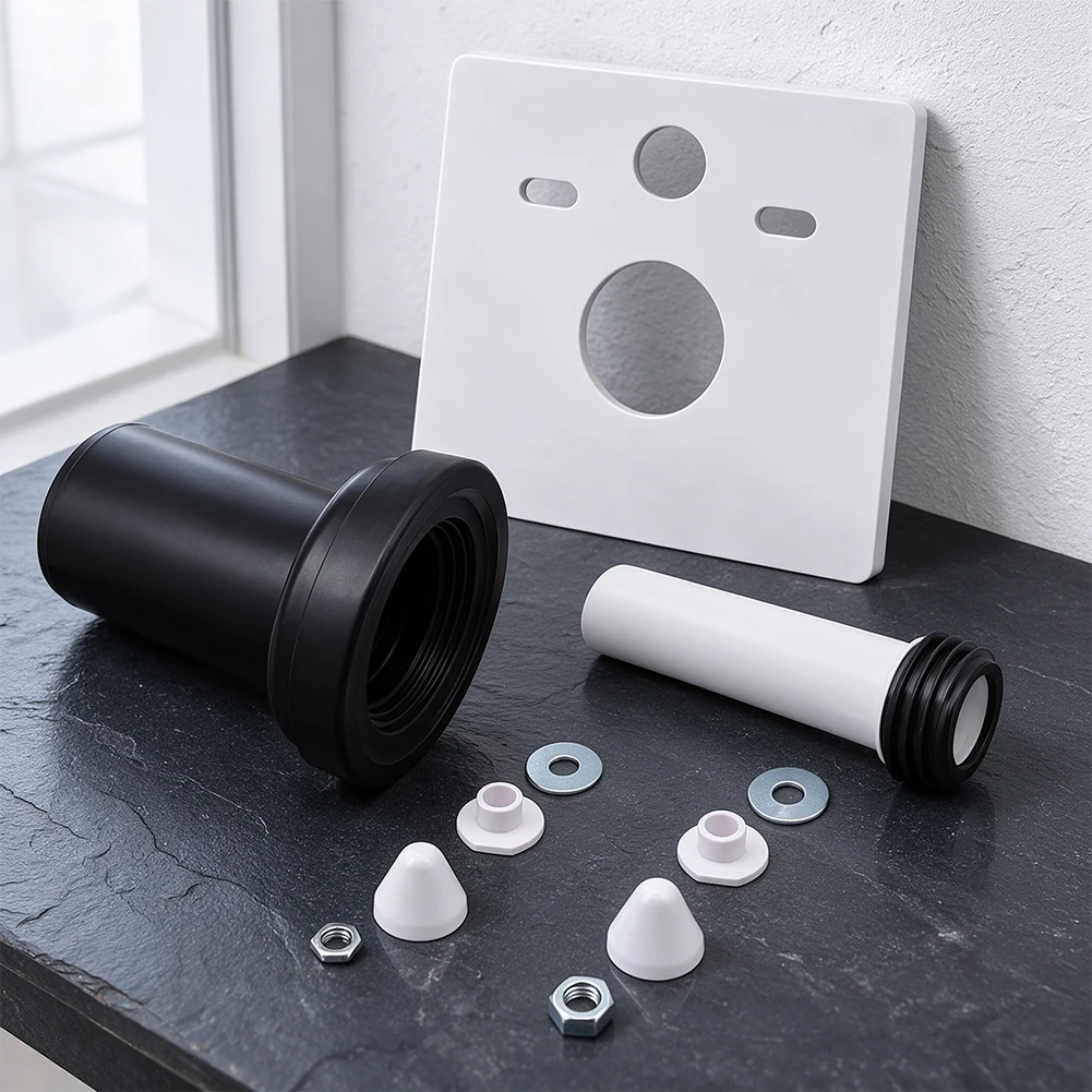 Wall Toilet Connection Set Soundproofing For Geberit 152.426.46.1 Connection Pipe Accessories Simple Installation