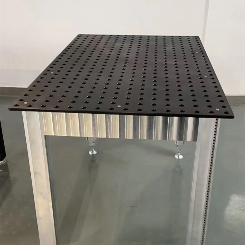 Porous positioning platform Nitriding platform Fast fixture welding