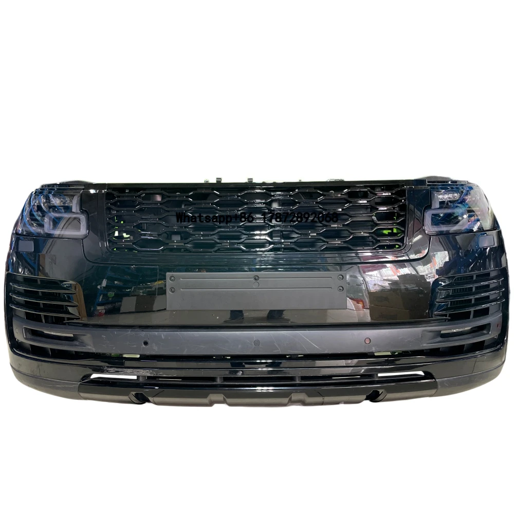 22 For  Range Rover Vogue L405 Front Bumper Assembly Grille Bracket Radiator Condenser US Version Headlight Assemblies