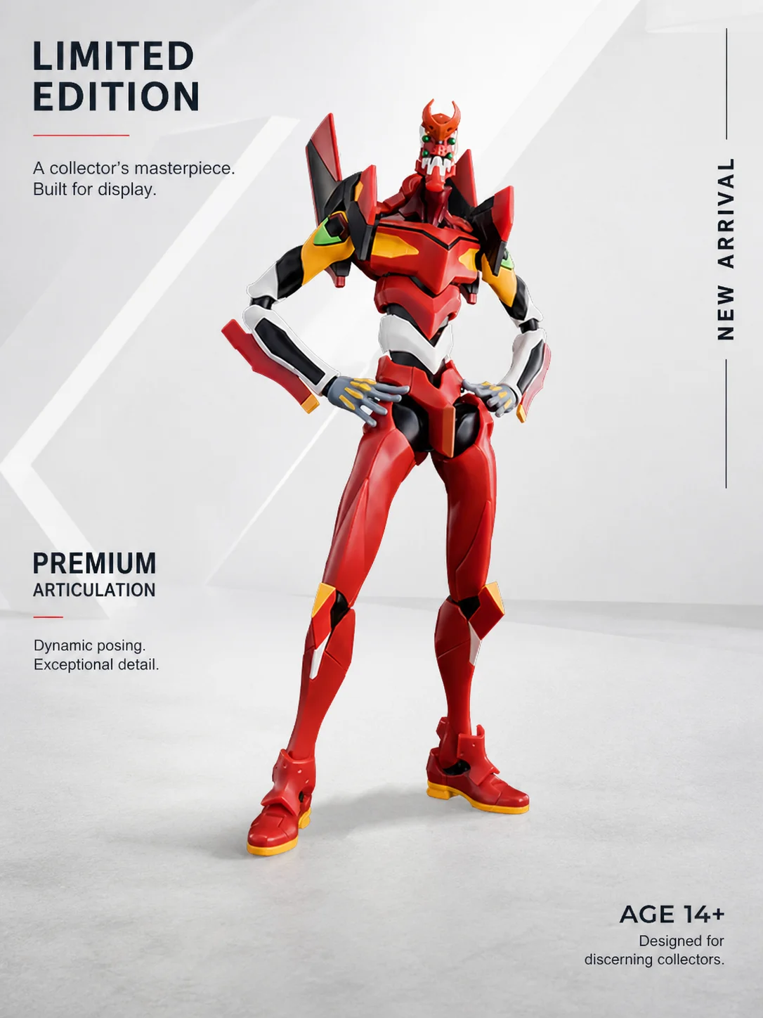 Model Kit Eva 02 - Bloks Evangelion EVA Üretim Modeli 02
