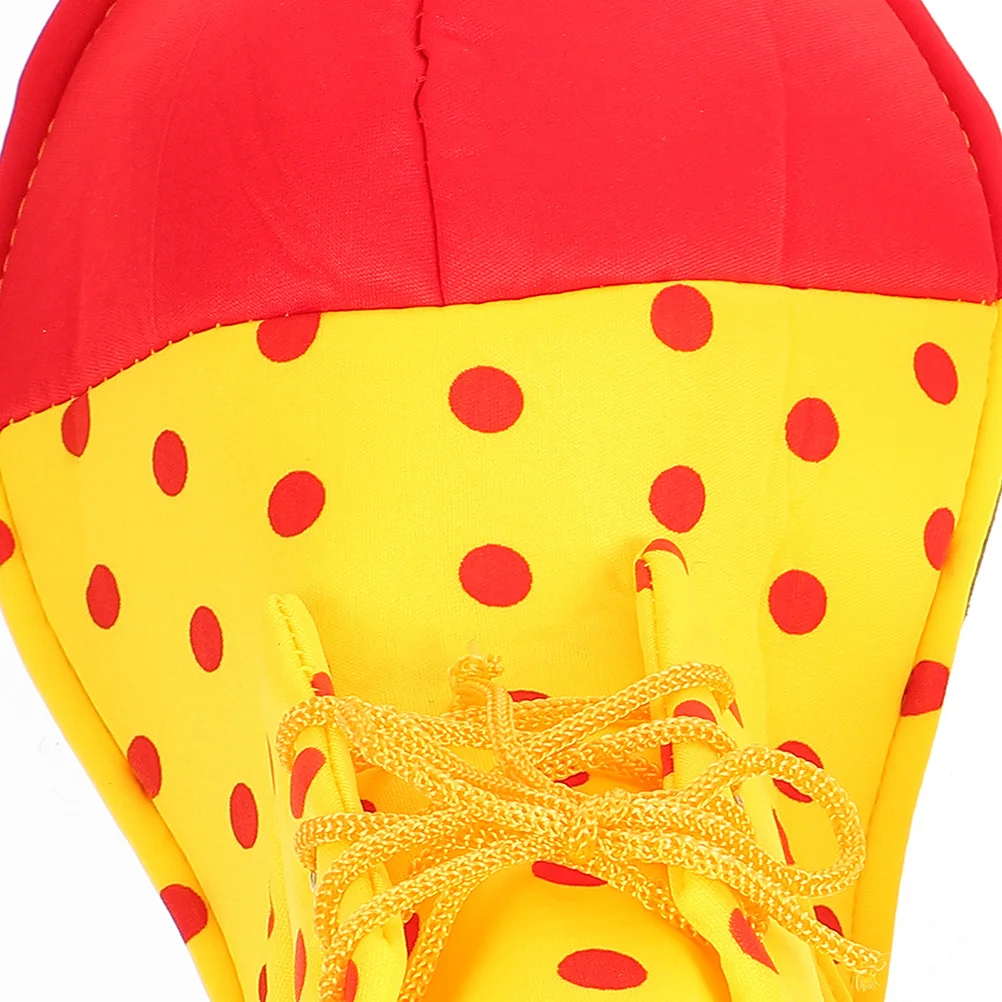 

Clown Shoes Lightweight PU Material Performance Masquerade Halloween Party Prop Realistic Design Costume Fits Adults Teens