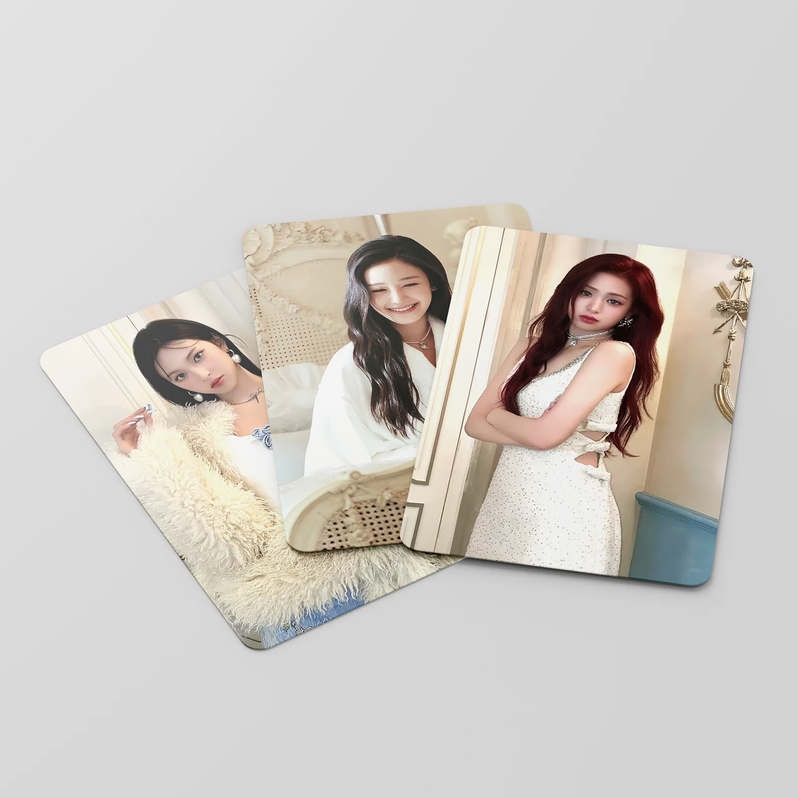 Imagem -06 - Kpop Idol Baby Yoda Photocards Novo Álbum para Sempre Cartão Lomo Cartões Postais Impressos hd Haram Rora Ahyeon Asa Fãs Presentes 55 Pcs Conjunto