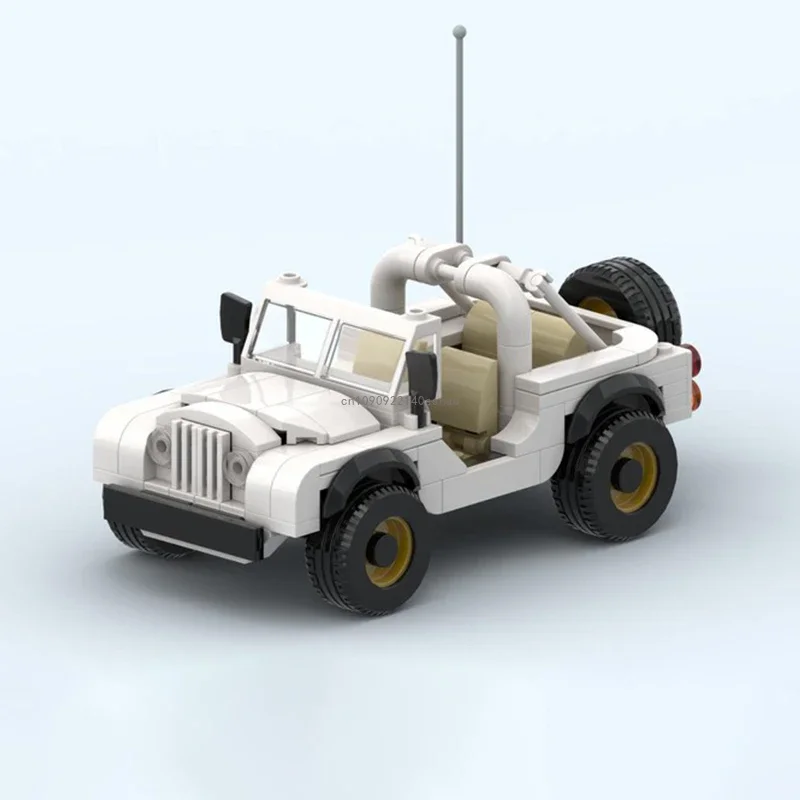 

202 детали, конструктор MOC: Спортивный автомобиль, техническая модель, статичный джип, развивающая игрушка для детей, подарок на день рождения для мальчиков