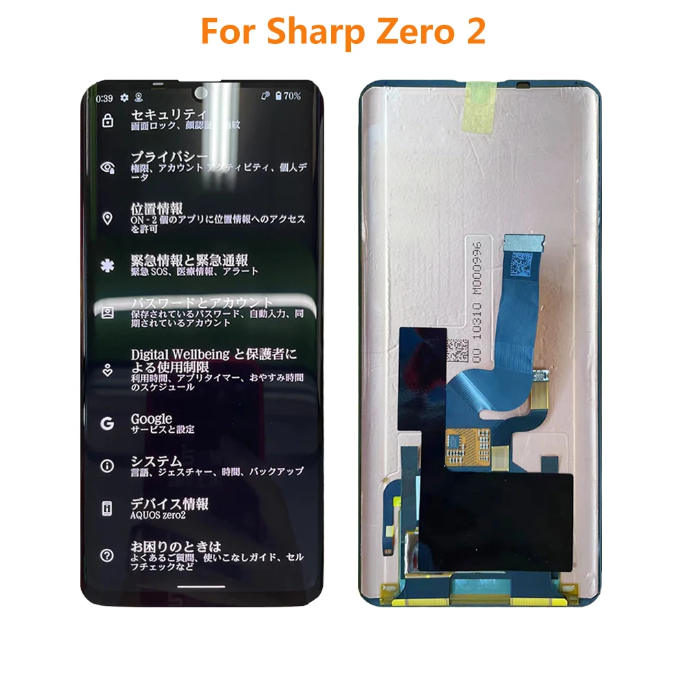 

For Sharp AQUOS ZERO 2 LCD SHV47 SH-01M 906SH SH-M13 LCD Display Touch Screen Digitizer Assembly Repair Parts