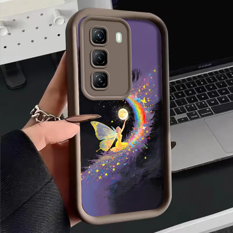 Hot 50 Butterfly Spirit New Sky Eye Handyhülle für Infinix Hot 50 40Pro 30 40 30Play 30i 20 12i 20S ITEL S23 A70 P55 A18S Cover