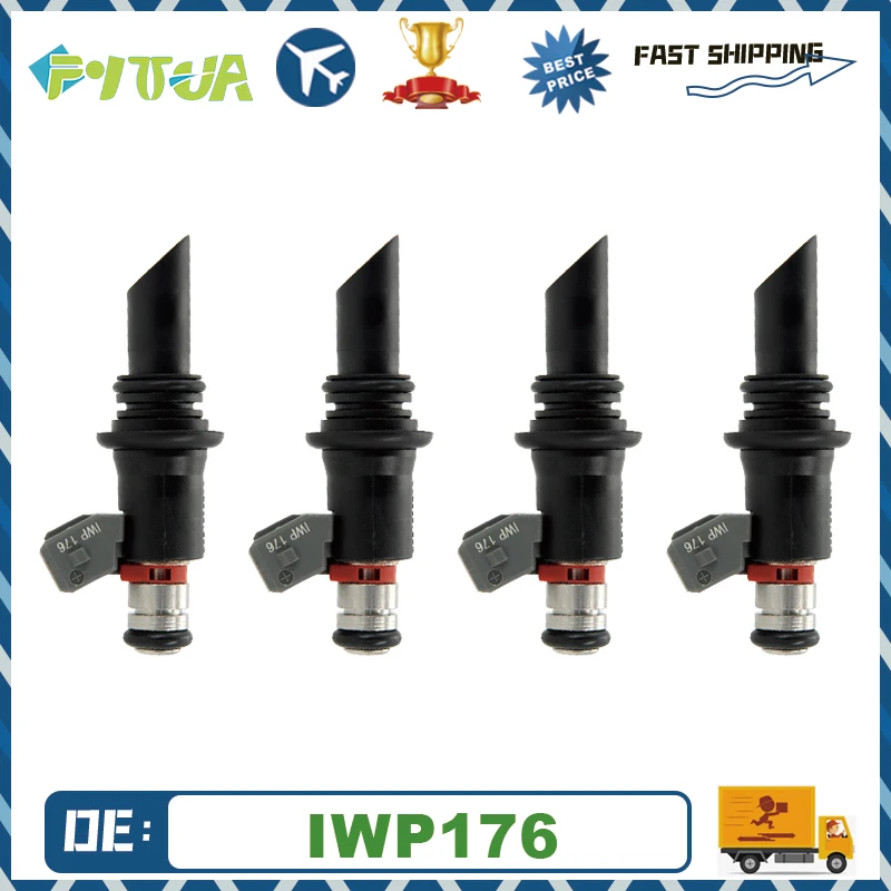 

4pcs fuel Injector IWP176 IWP-176 IWP 176 For VOLKSWAGEN Gol G3 G4 G5 Voyage Fox 1.0 1.6 8V 030906031AF 50103402