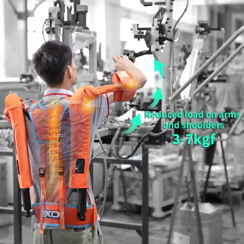 Unpowered Upper Extremity Exoskeleton Arm Orthosis For Shoulder Load Ergonomic Lifting Assistant For Industrial Settings