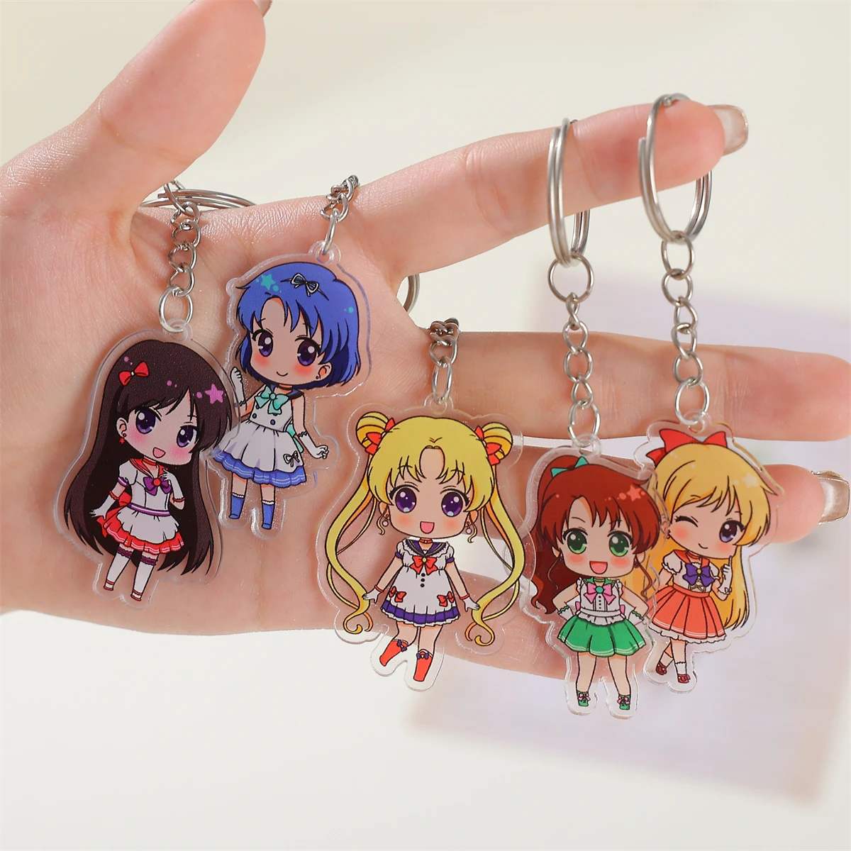 Anime GOODS Anime acrylic keychain - Cute Y2K Cartoon Pendant, suitable for bags and keys, perfect gift for fans,