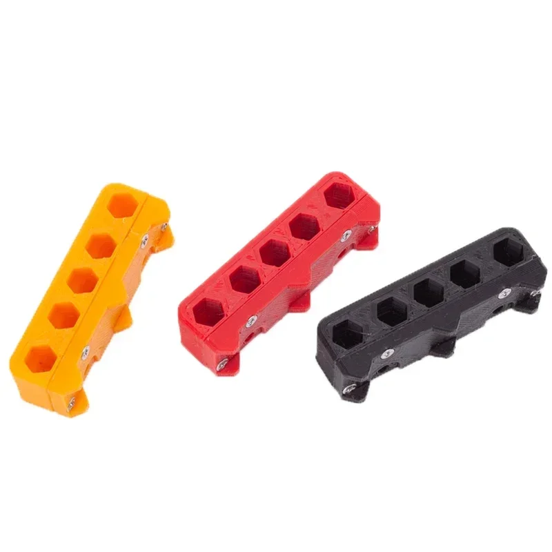 Imagem -03 - Suporte de Broca Magnética para Dewalt Li-ion Bateria Ferramenta Série Brocas Elétricas Pequeno Organizador Broca Elétrica Organizador