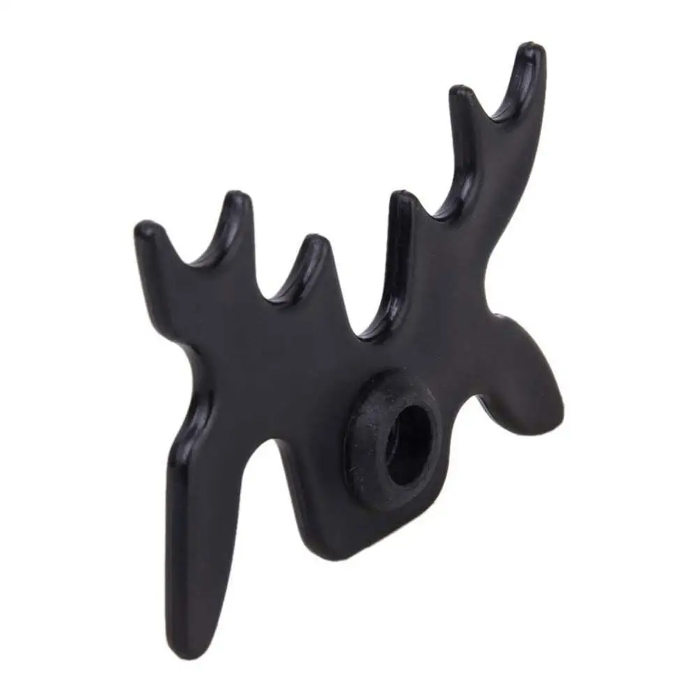 2023 New Pool Cue Black Snooker Billiards Cue Rack Bridge Head Billiards Cross Antlers Rod Holder Accessories