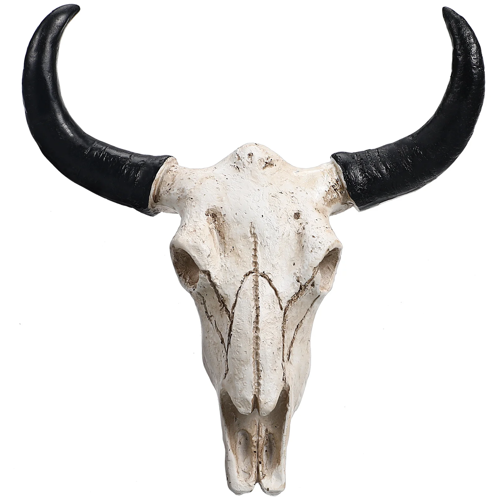 Bull Horn Halloween Cow Skull Wall Decor Gifts Longhorn Steer Hanging Animal Office