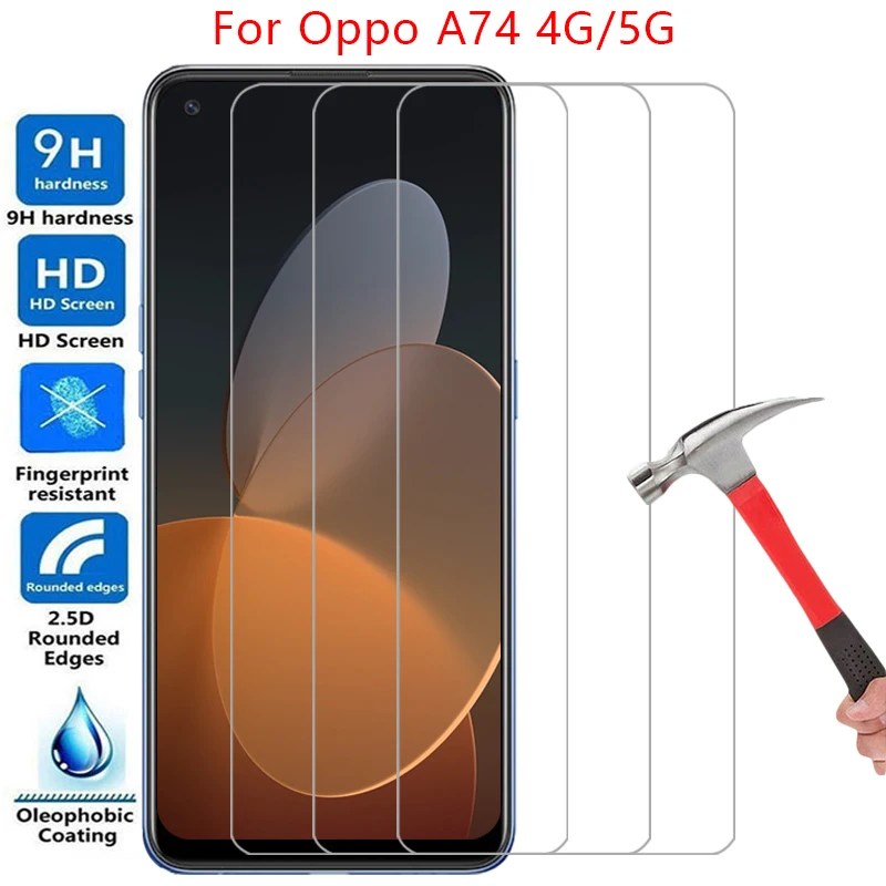 phone case for oppo a74 4g 5g tempered glass on oppoa74 a 74 74a 4 5 g a744g a745g back cover 360 opp opo oppa appo a74case cas