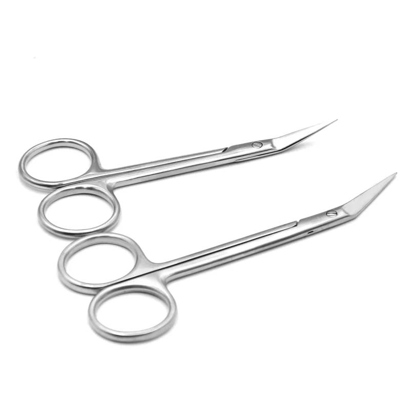 

Septum scissors Cosmetic nose plastic Rhinoplasty instrument tool stainless steel 10cm fine scissors