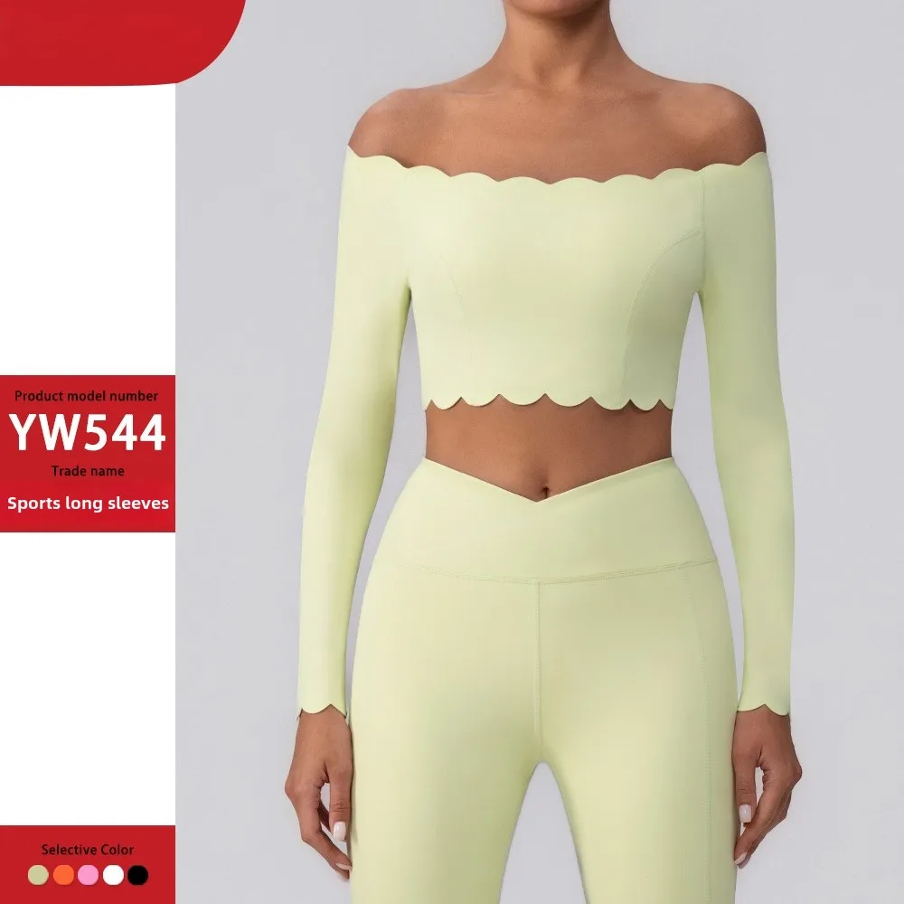 

2025 Women's High Elastic Ultra Breathable And Quick Drying Off - shoulder Yoga Clothing Top Push Up Sports Bra Ideal For Yoga