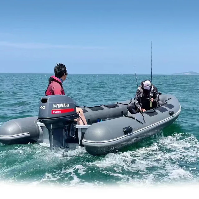 

inflatable rafting inflatable motor Hypalon rib boat ships fishing front control for ocear water