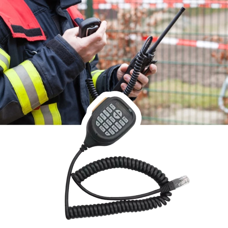 Y1UB Universal Handheld Microphone Enhances Voice Transmission for Mobile Transceiver