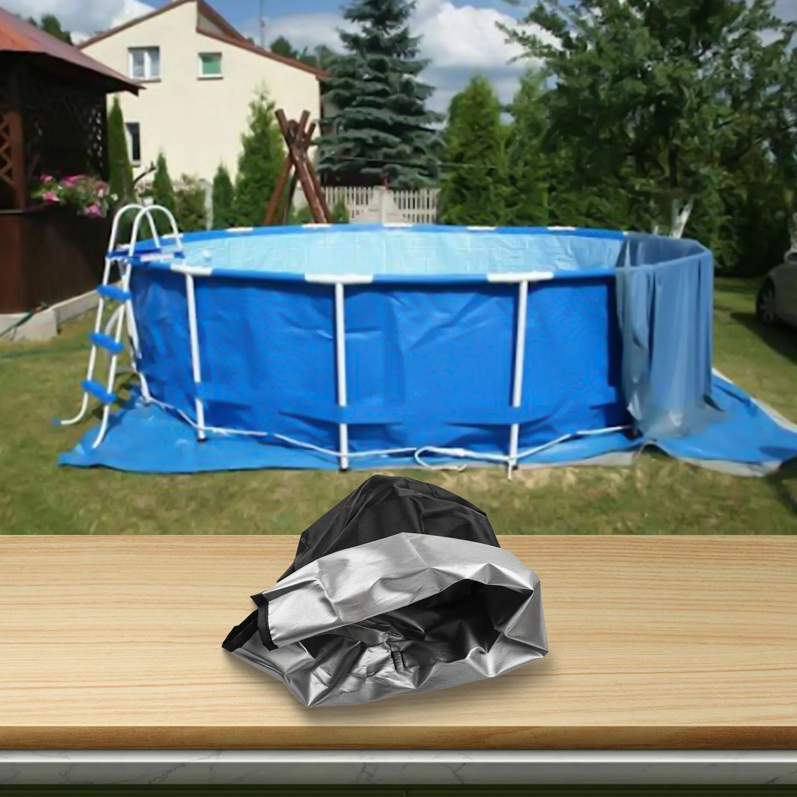 Filter Pump Protector Pump Cover Pool Maintenance Custom Fit Easy Installation Long Lasting Use Weather Resistant