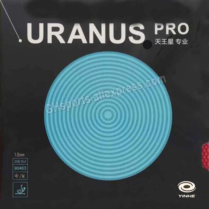 

YINHE URANUS PRO (заводская настройка) Накладка для настольного тенниса в форме пагоды URANUS Провинциальная оригинальная губка для пинг-понга YINHE