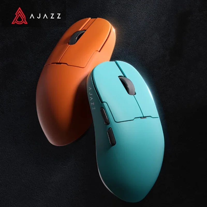 

Ajazz Aj159 Apex Bluetooth Wireless Mouse Paw3950 Sensor Dpi30000 8k Rgb Color Screen Magnetic Charging Base Gaming Mouse Custom