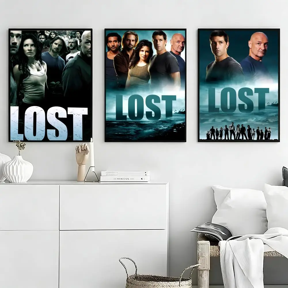 TV Series Lost ABC Studios Poster High-definition  poster stickers, suitable for bedroom, living room, home decoration