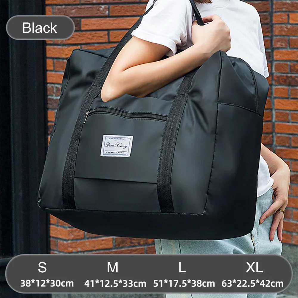 Folding Travel Storage Bag Multifunction Oxford Travel Luggage Bag Waterproof Large Capacity Trip Handbags Clothes Organizer