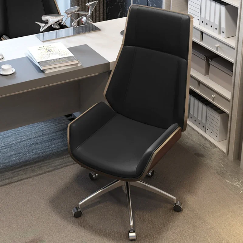 

Modern Simplicity Office Chairs Boss Comfortable Northern Europe Computer Office Chairs Household Skin Stoelen Home Furniture