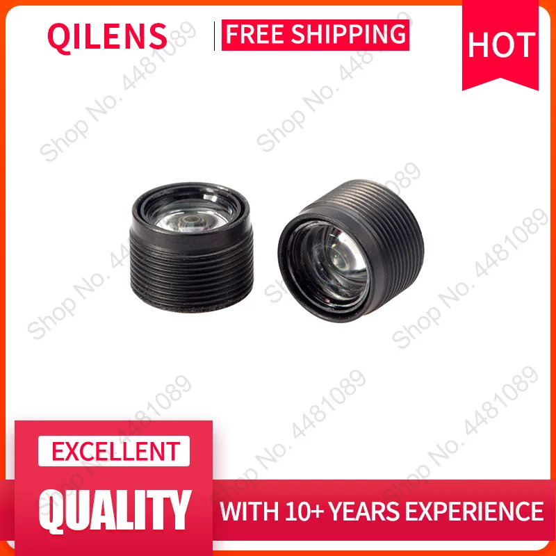 QILENS CCTV Lens M7 6mm  for Security 720P 1080P HD Mini Camera Pin hole Lens