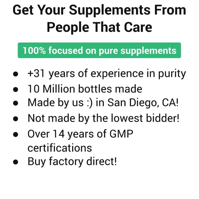 Supplement 8X Enzyme Supplement 500mg, Promotes Protein and Carbohydrate Health Support for Optimal Digestion -60 Capsules