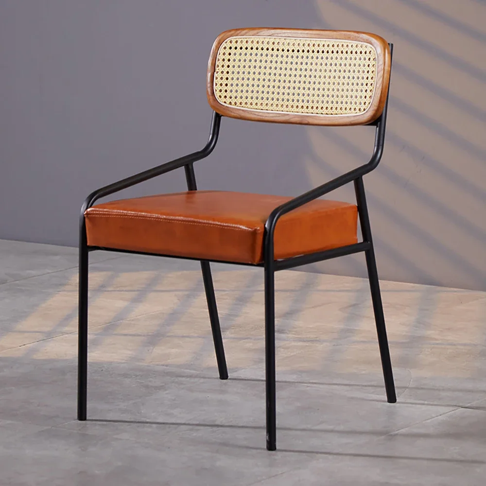 Trendiger Luxus-Esszimmerstuhl, nordischer schöner moderner europäischer Esszimmerstuhl, Vintage-ästhetischer Eetkamerstoelen-Küchenmöbel