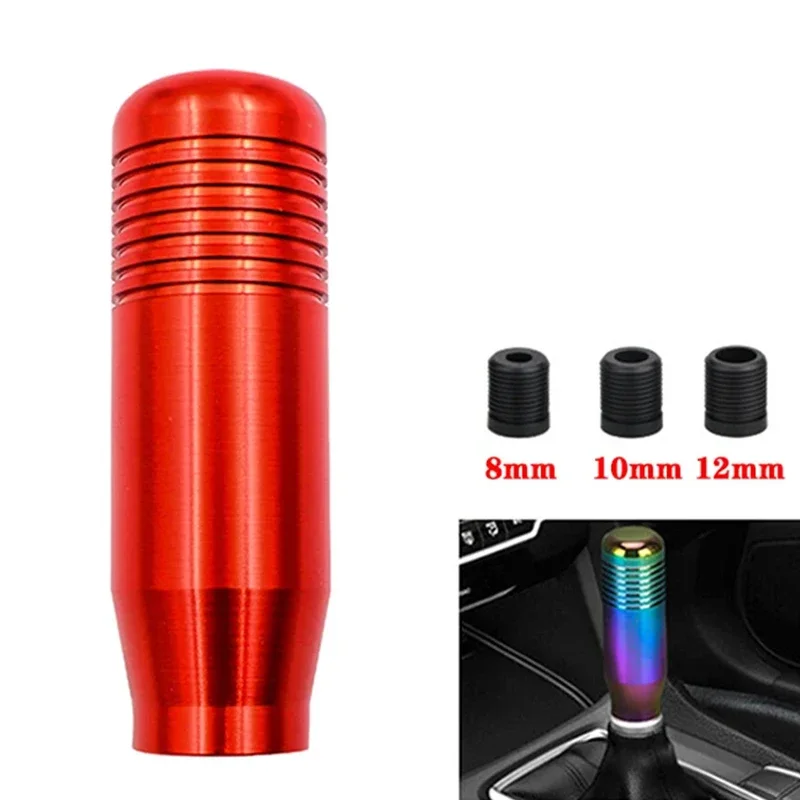 

Universal Car Aluminum Manual Gear Shift Knob Stick Manual Transmission Gearstick Lever Shifter Knob 8.5CM Stylish Decoration