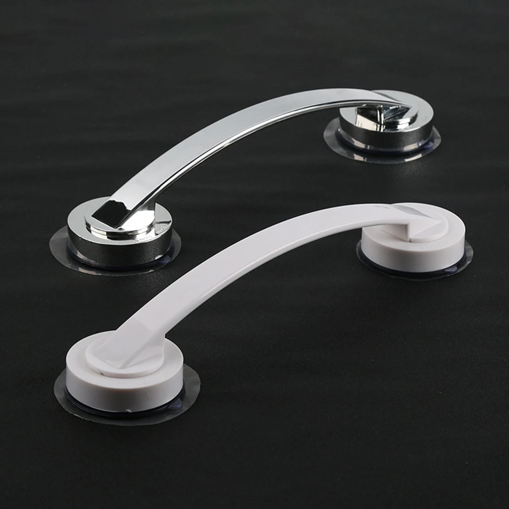 

3pcs Cup Safety Grab Bar ABS Bathroom Handrail Toilet Support Bar for Elderly Kids Stable Secure Hold Wall