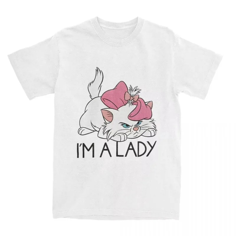 

Женская футболка I Am Mrs. Mary Aristotle A Lovely Cat, повседневная и юмористическая футболка с круглым вырезом, свободная хлопковая футболка с короткими рукавами