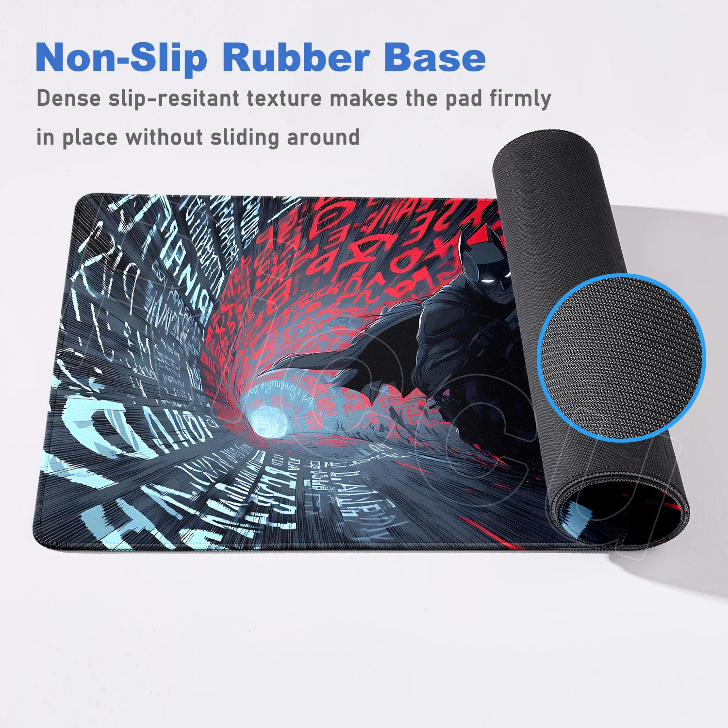 120x60 سنتيمتر المتضخم طاولة مكتبية حصيرة B-batman أنيمي Playmat أجهزة الكمبيوتر المحمولة مكتب الديكور السجاد ألعاب ماوس الوسادة ملحقات الكمبيوتر