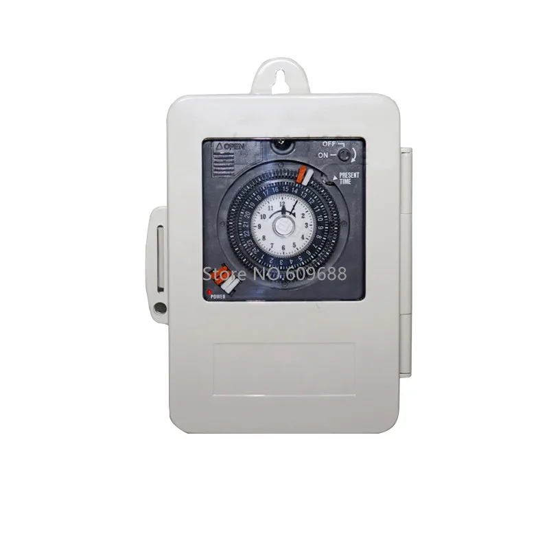 30A AC110-240V High Power Mechanical Time Control Switch Timing Switch TB330 Timer 24-hour Cycle