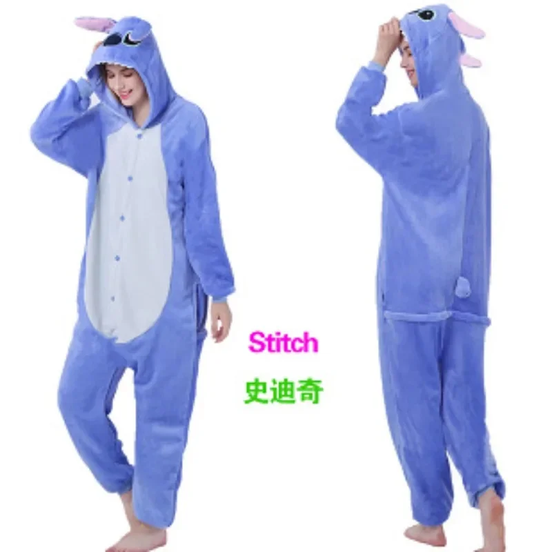 جديد 2025 أزياء أنيمي غرزة التأثيرية للأطفال بدلة كرتونية على شكل حيوانات للأطفال عيد الميلاد والهالوين للفتيات والأولاد بقلنسوة P eqs9X