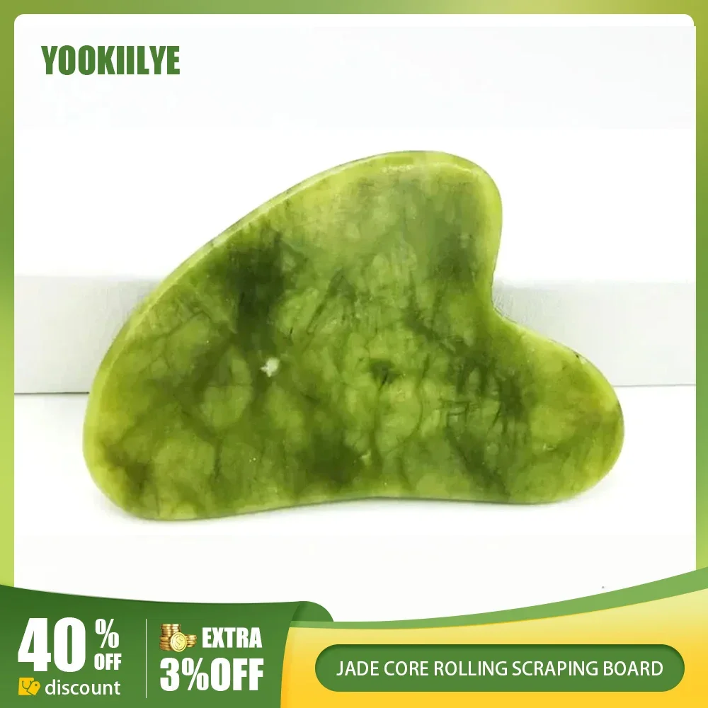 Natural Xiuyu Gua Sha Scraper Board Guasha Scraping For Face Skin Lifting Body Massager Beauty Health Jade Stone Guasha Board