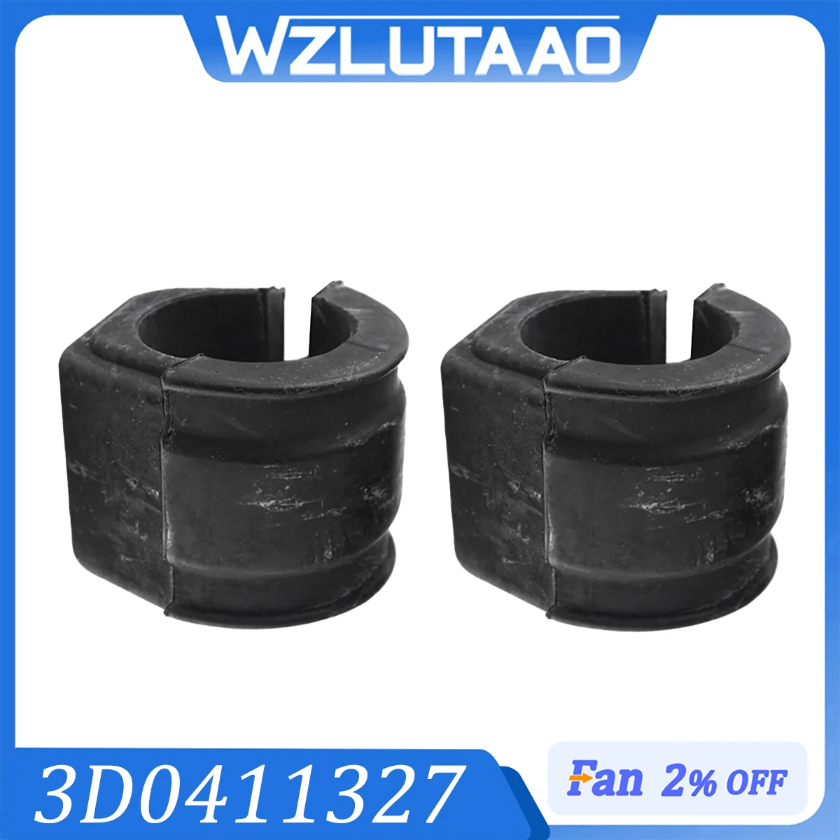 Front Stabilizer Sway Bar Bushing 3D0411327S 3D0411327X 3D0411327A 3D0411327B 3D0411327H For VW Phaeton 2002-2016