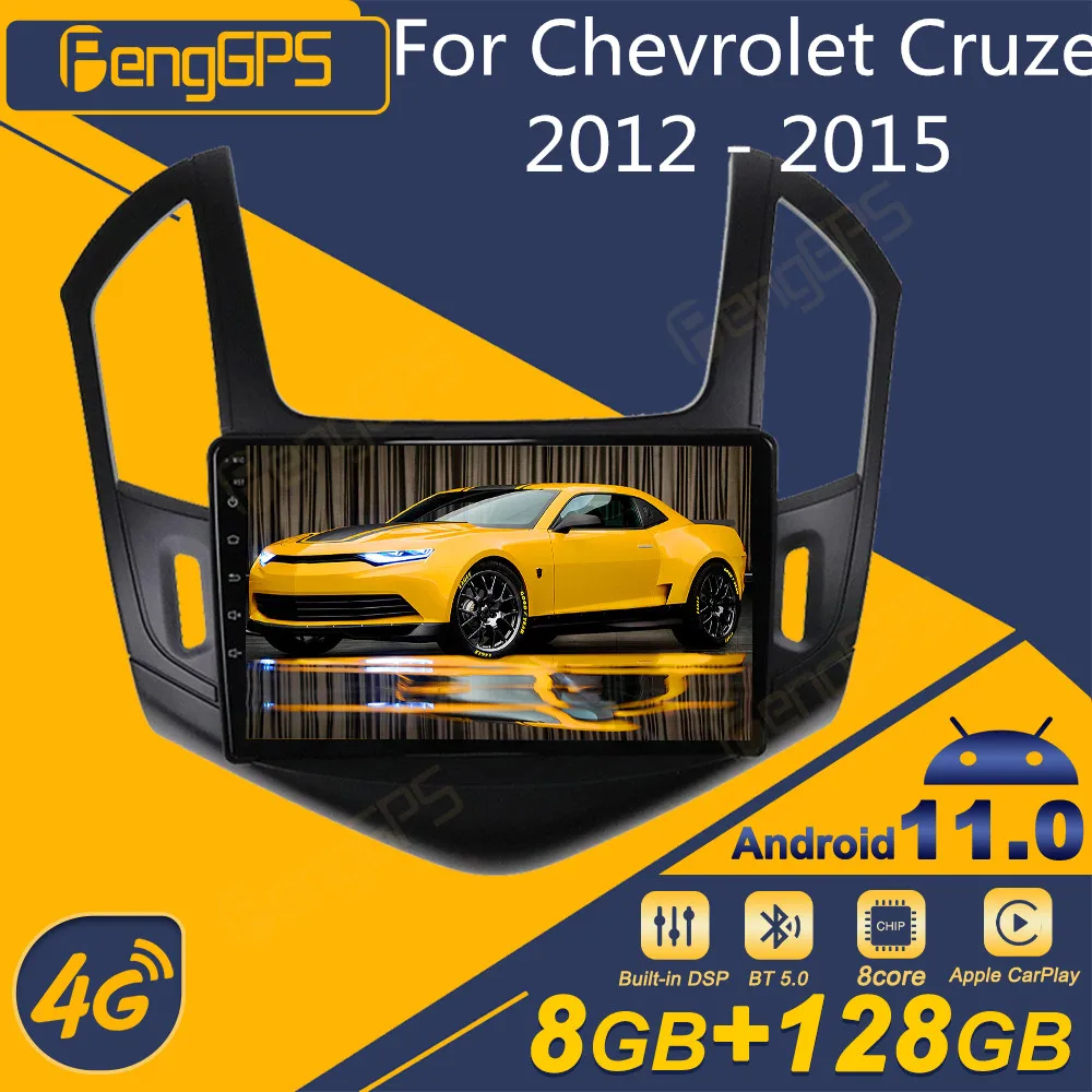 

Для Chevrolet Cruze 2012-2015 Android автомобильный радиоприемник 2Din стереоприемник авторадио мультимедийный плеер GPS-навигация Экран головного устройства