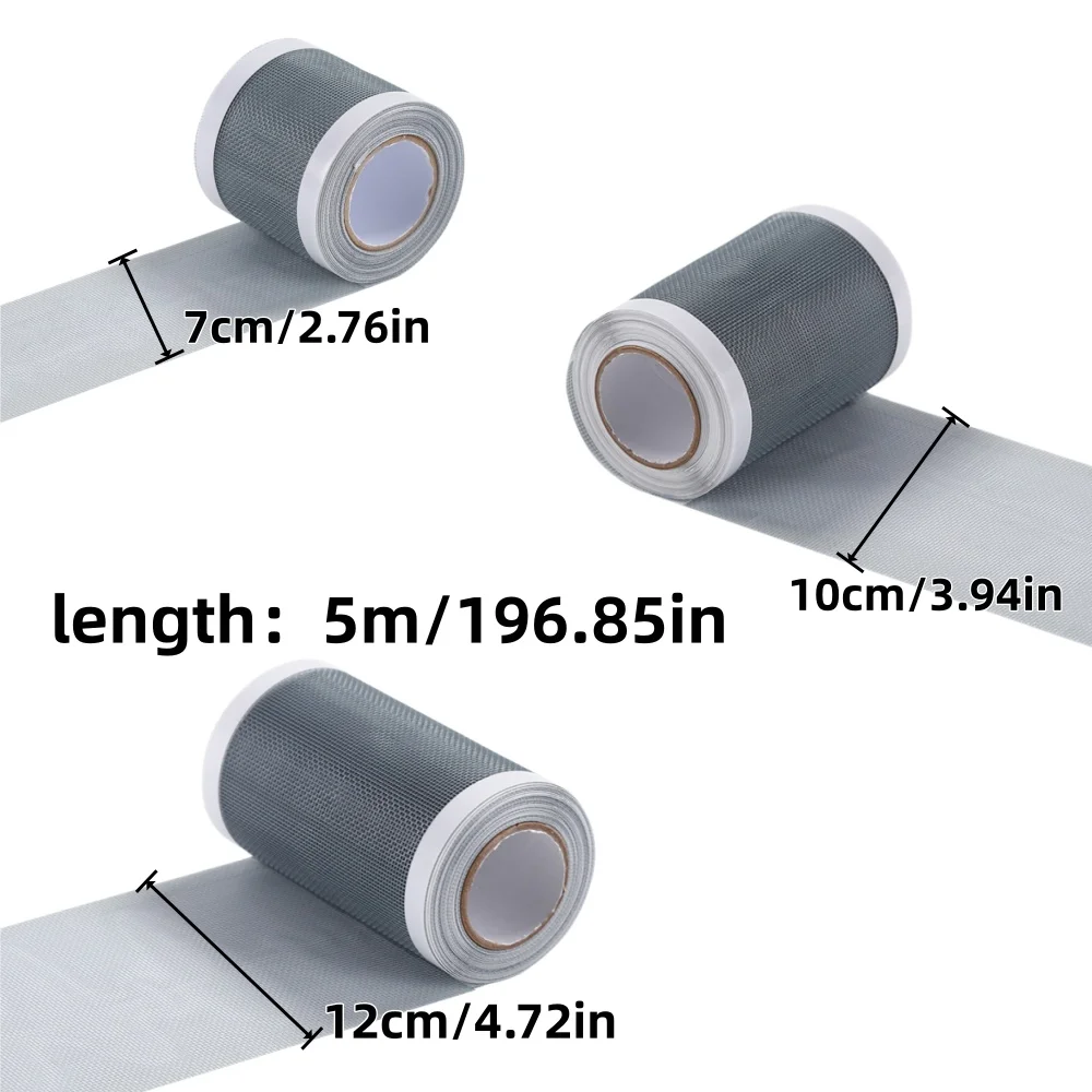 1pc 5mX7/10/12cm Self-Adhesive Floor Drain Stickers Shower Drain Hair Catcher Disposable Mesh Sink Strainer Filter For Bathroom - view 2