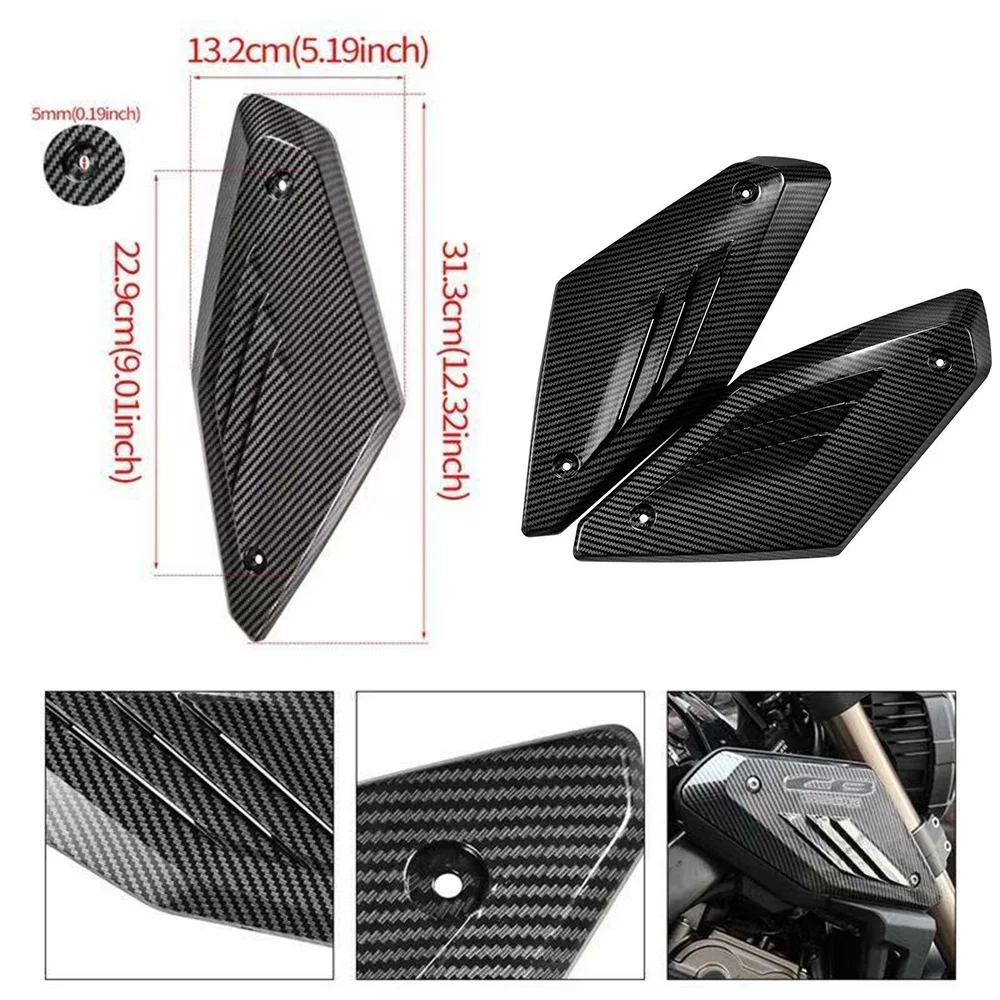 Motorcycle Frame Side Panel Guard Cover Shell Protector For Honda CB650 R CB650R 2019 2020 2021 Intake Pipe Protective Shell - view 3