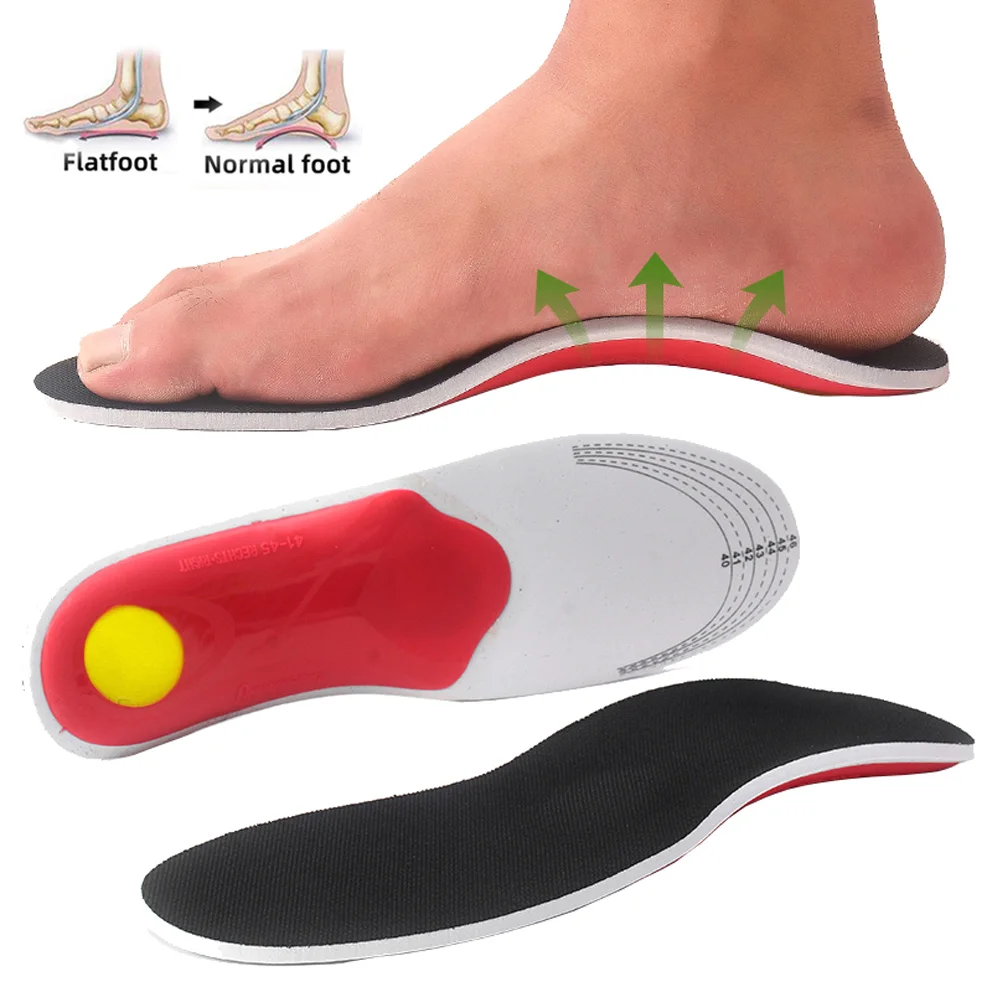 Premium Orthotic Gel High Arch Support Insoles Gel Pad 3D Arch Support Flat Feet For Women / Men orthopedic Foot pain Unisex