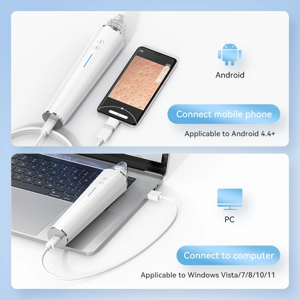 Vacuum Acne Cleaner Electric Blackhead Remover Black Head Removal Facial Deep Cleansing Pore Cleaner Machine Skin Care Tools