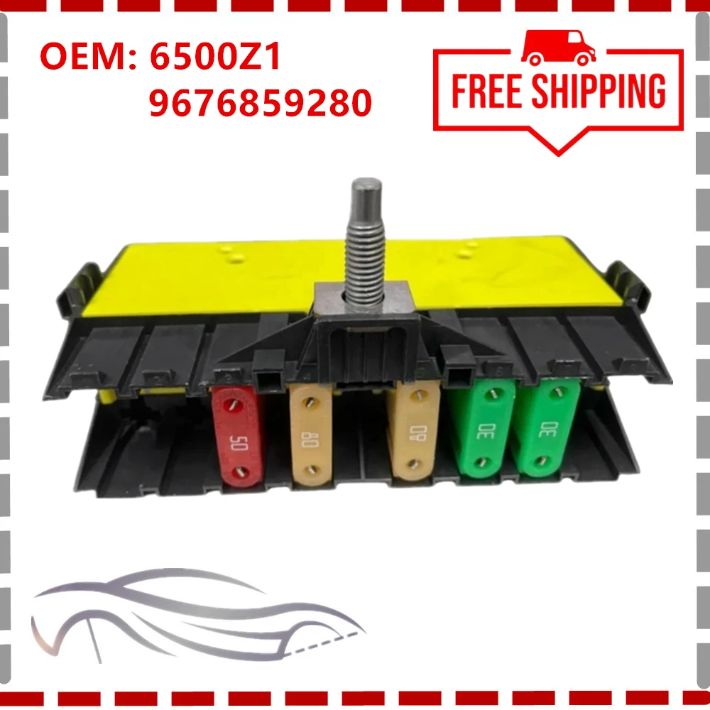 6500Z1 9676859280 Car Large Fuse Box Battery For Peugeot 206 307 T5 307SW 308CC 407 Citroen C4 Picasso C5 C6 2001-2014