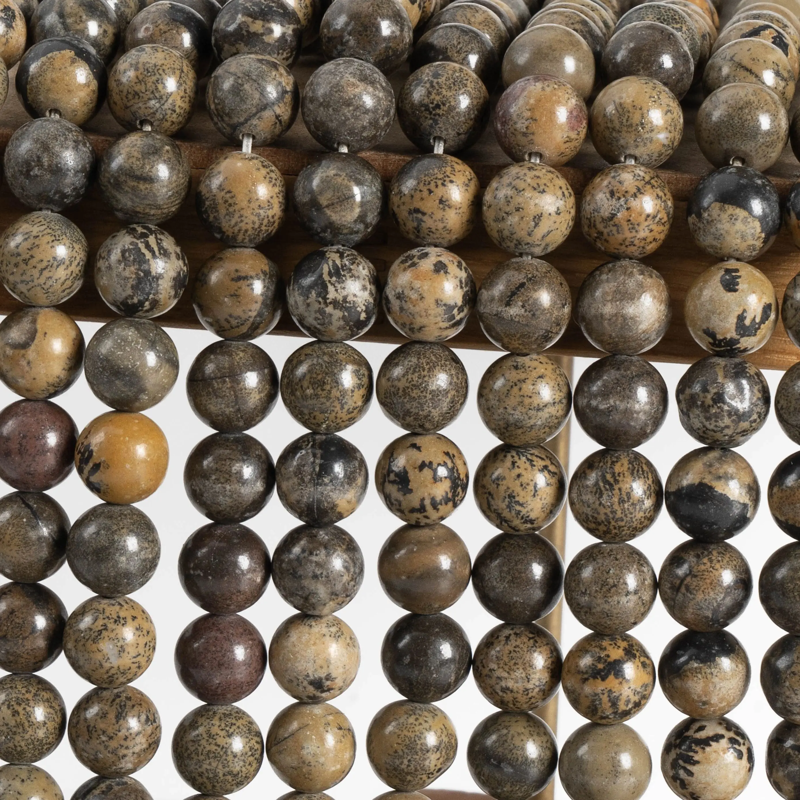 Natural Stone Dandelion Jasper Beads Grade AAA Gemstone Loose Beads Round Shape Size Options 4/6/8/10/12mm for Jewelry Making