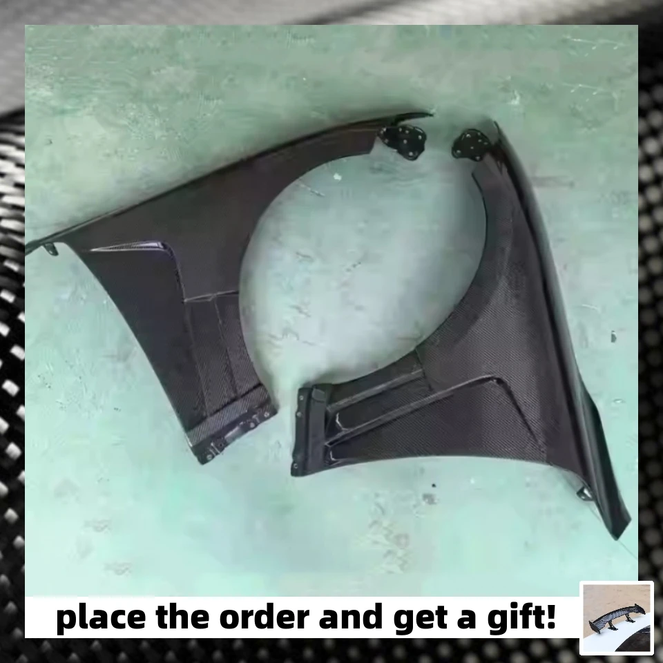 

Передние крылья из углеродного волокна для Lexus IS300 2021, преобразуйте широкий комплект кузова, автомобильные аксессуары для крыльев объемного звучания